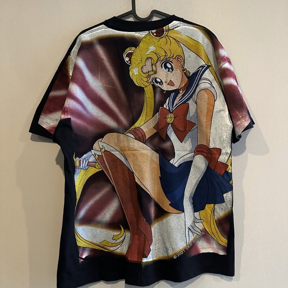 Sailor Moon Mercury Mars Jupiter  Japanese Anime All Over Print AOP T-Shirt XL - Picture 5 of 6